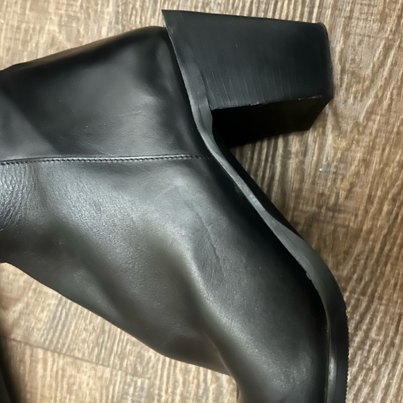 SIMARD (Davos Gomma) size 6.5 near NEW luxury square toed Italian leather boots - Picture 3 of 14